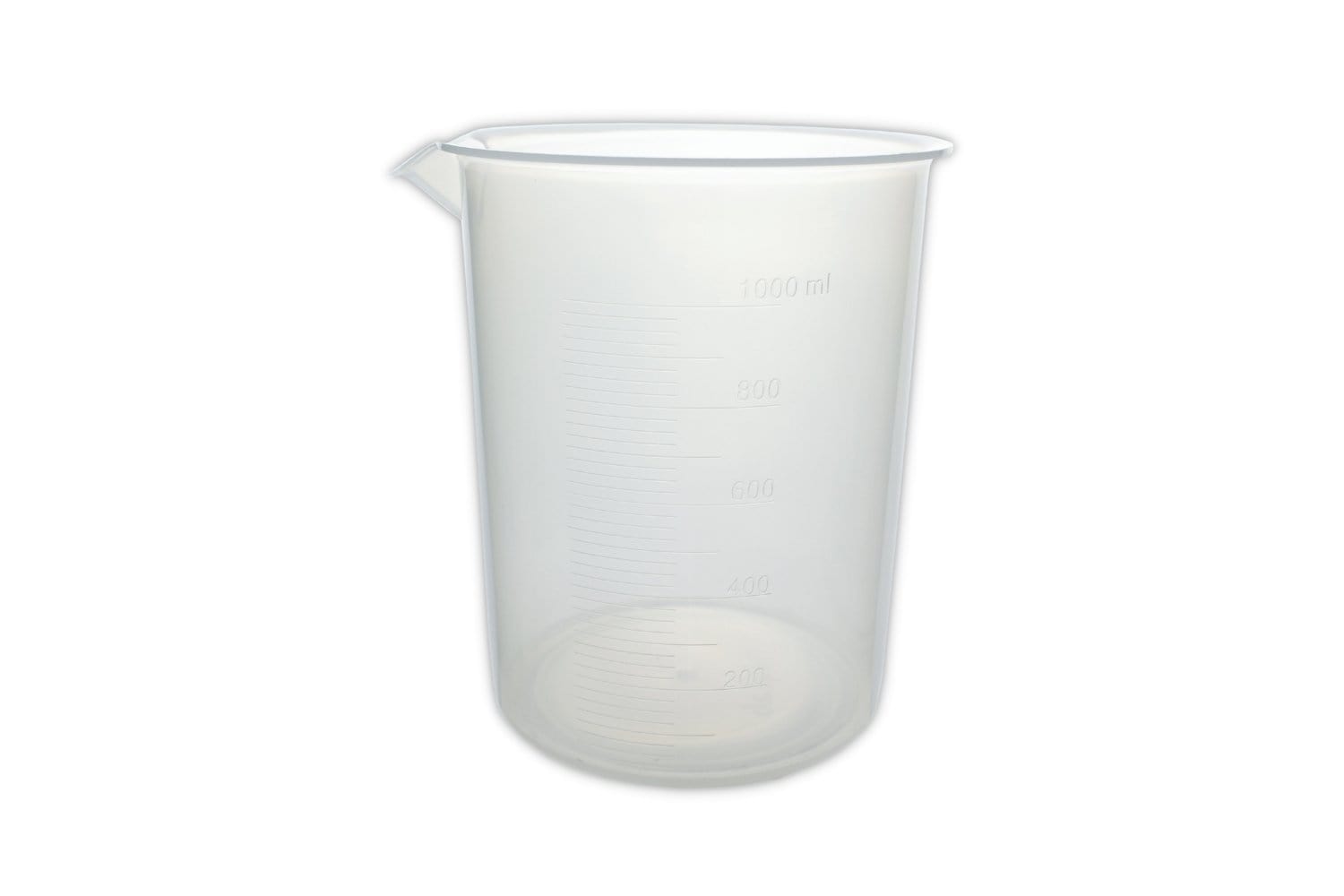 Measuring Jug Plastic Beaker Transparent Measuring Cup Chemical Resistant