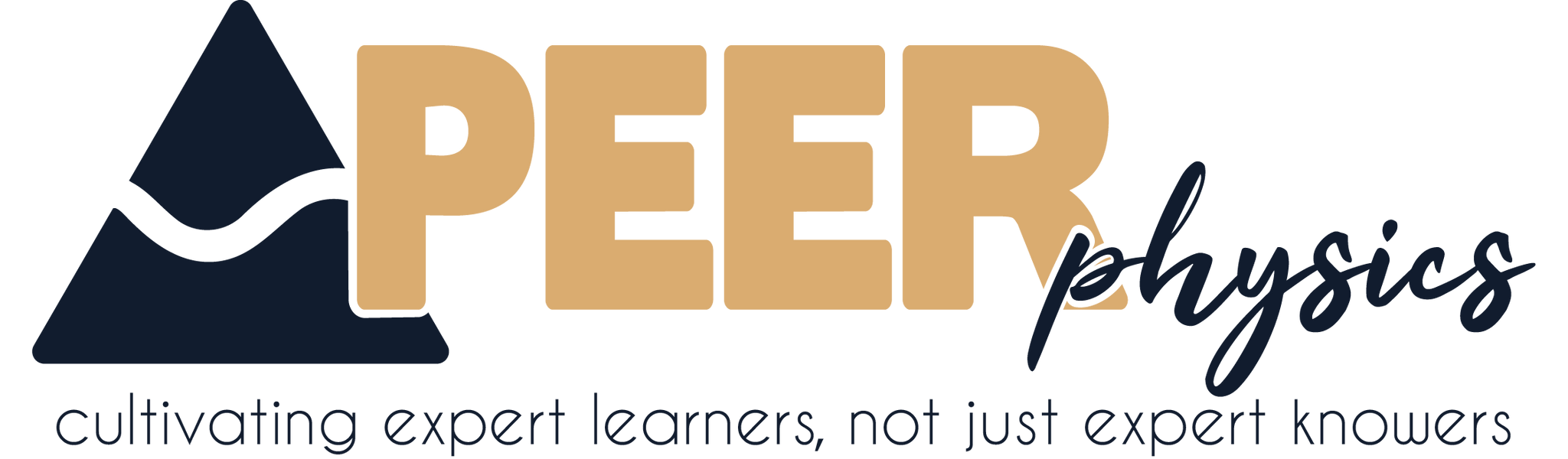 PEER Physics logo with the tagline 