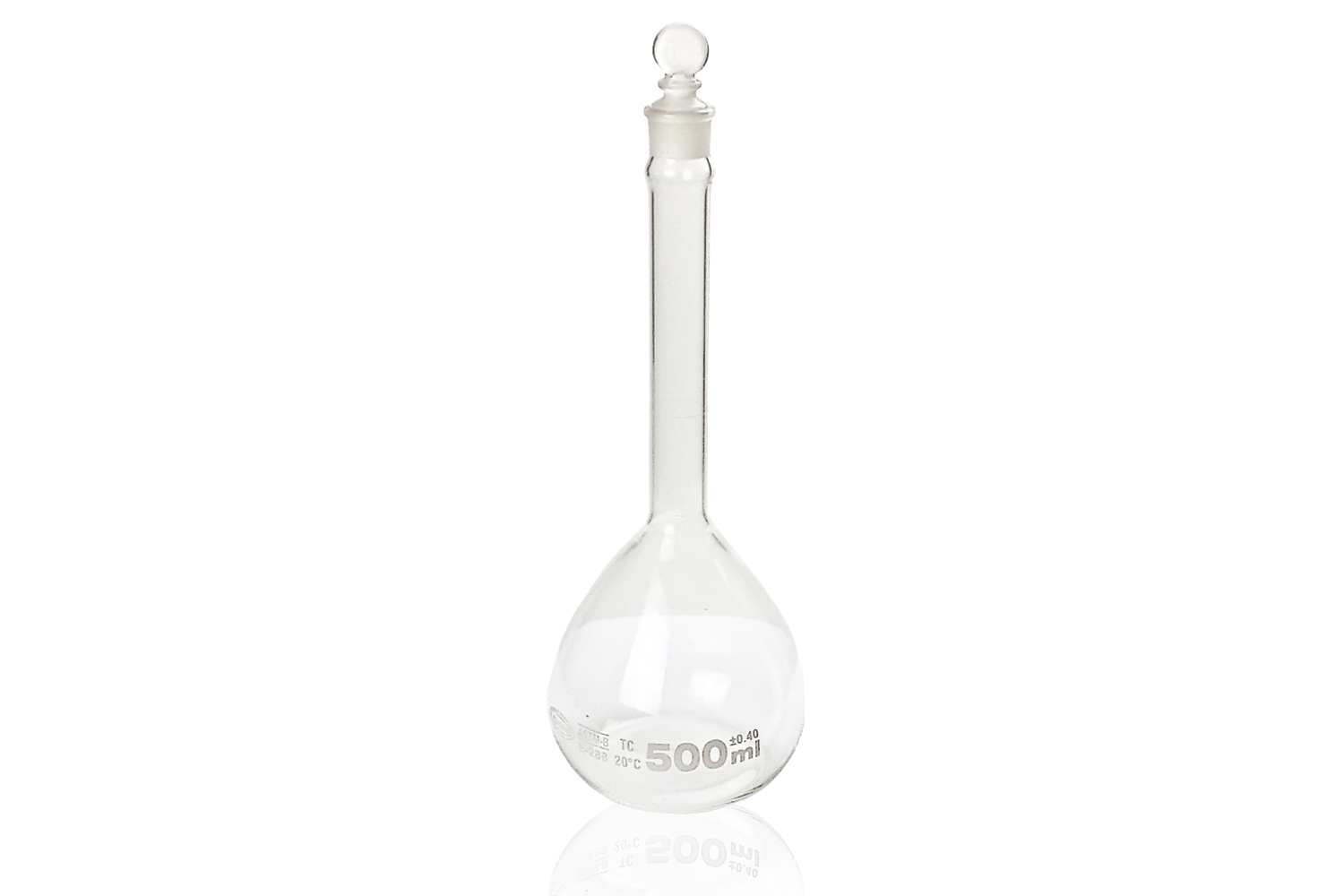 Arbor Scientific Volumetric Flask, 500 mL