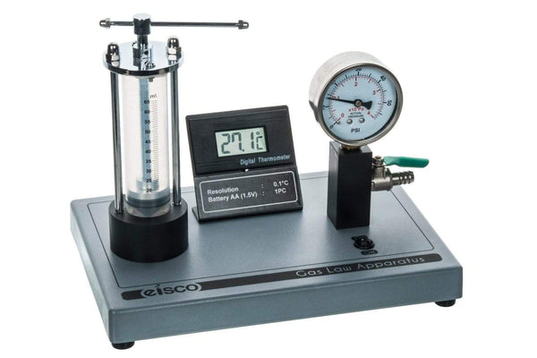 Advanced Gas Laws Demo Apparatus with Temperature - Arbor Scientific