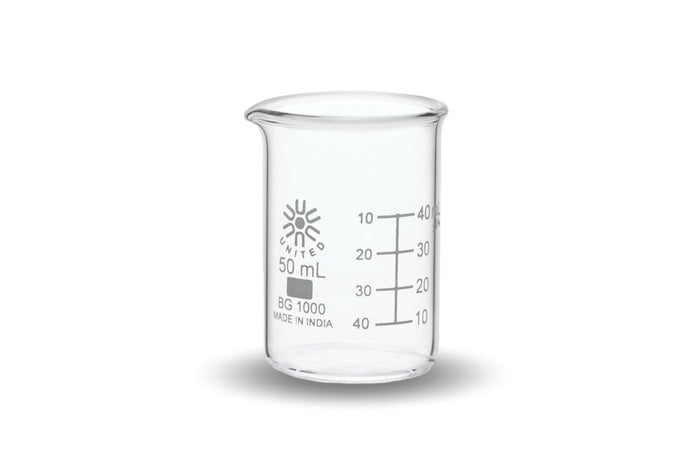 Borosilicate Glass Beaker Set (Pack of 6) – Graduated Low Form